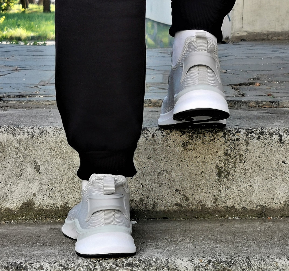 Кроссовки Adidas Мужские Серые Адидас BOOST (размеры: 41,42,43,45) Днепр - изображение 7