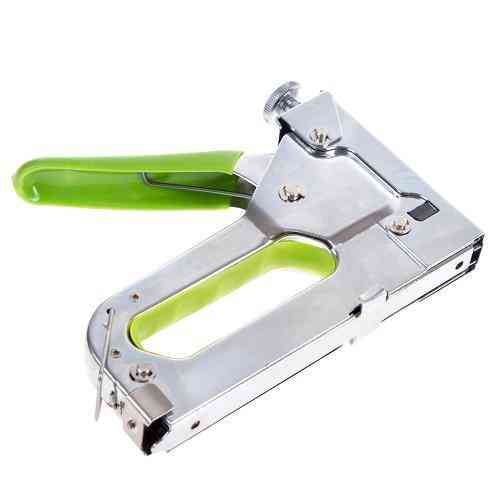 Степлер будівельний для скоб 4-14мм + 200скоб 8мм (хром) Alloid Одеса