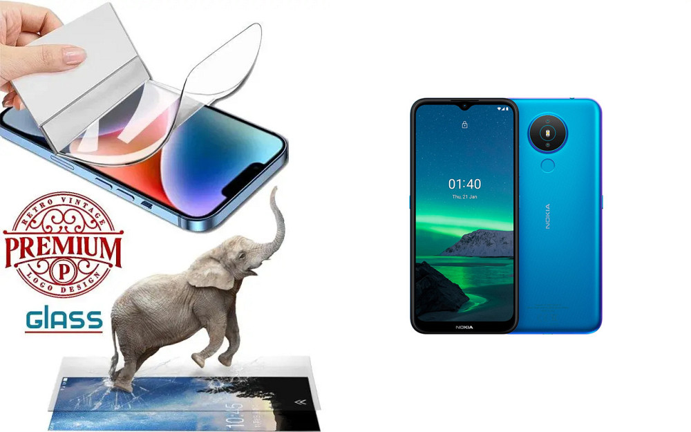 Поліуретанова плівка Nokia 1.4, Premium, товщина 0,2 мм Київ - фото 1
