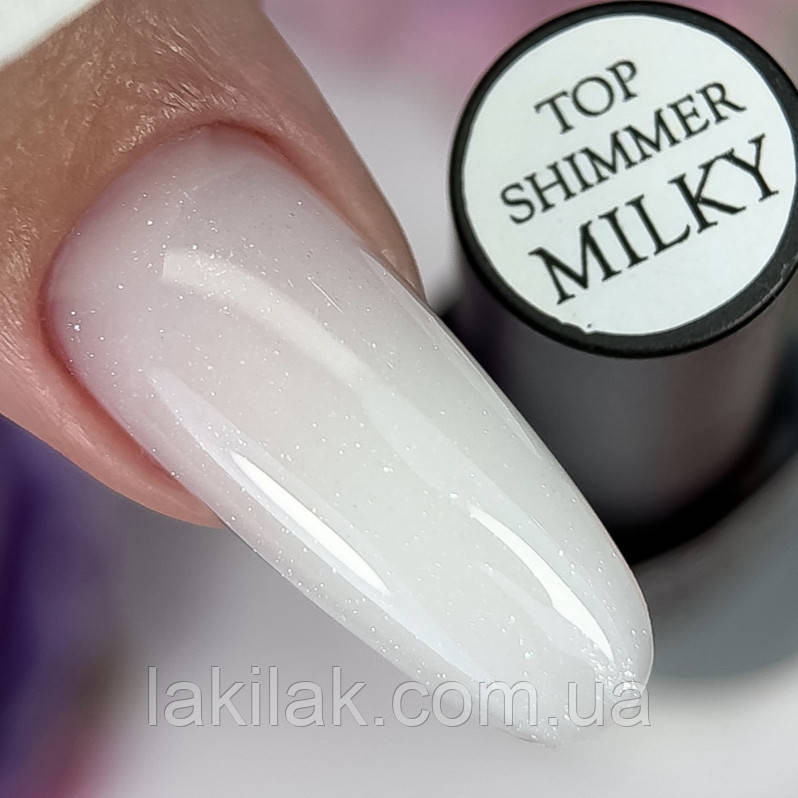 Топ Crooz Shimmer Milk (молочний топ з срібним шимером) 8мл Херсон - фото 1
