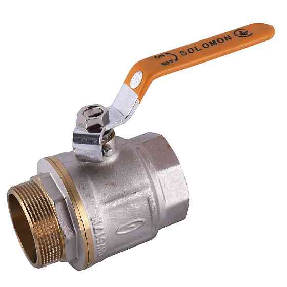 Кран шаровый прямой SOLOMON 2″ НВ ЖР PN40 В1002 (000001502) Киев