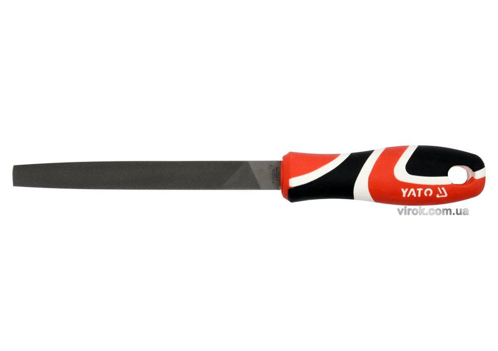 Напильник по металу YATO, плоский l=150 мм, #3 [20/80] Одеса - фото 1