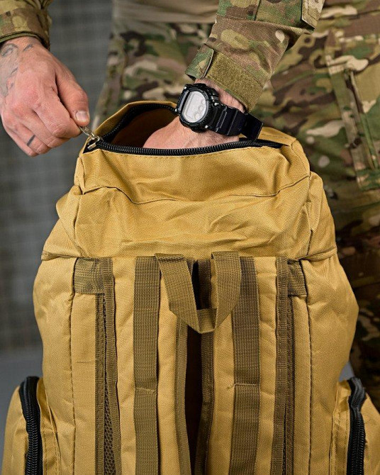 Мілітарі рюкзак 100 л FERNIX койот ПП7951 Одеса - фото 5