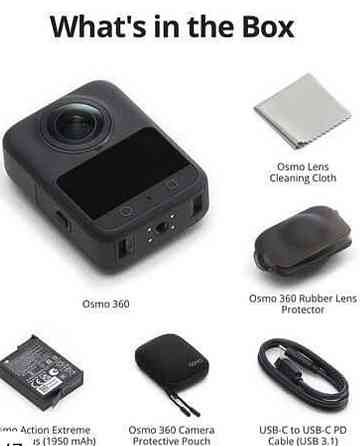 Панорамная Экшн камера DJI Osmo 360 Standard Combo. Харьков