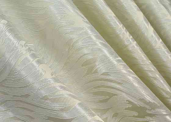 Комплект коротких штор VR-Textil Жаккард Magic № 1601ш Молочный 145х170 см 2 шт (35-0292) Киев