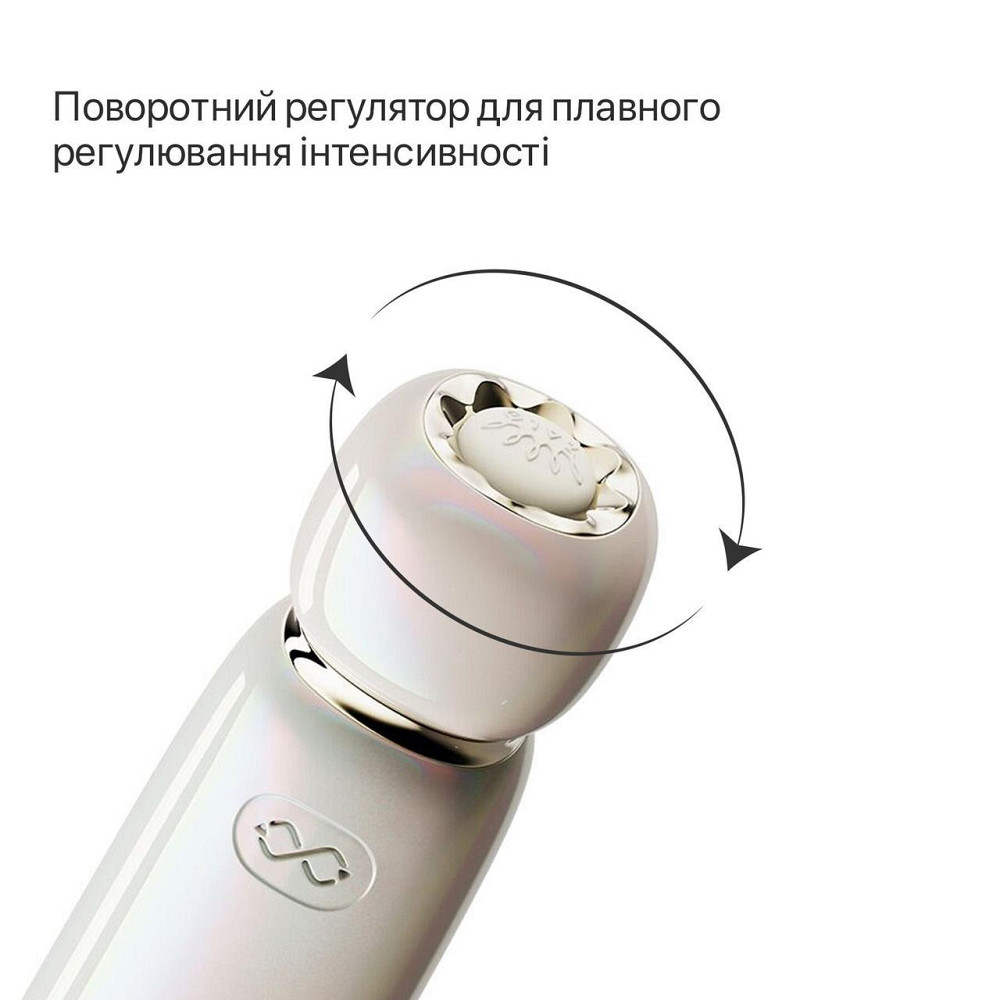 Вакуумный клиторальный стимулятор Zalo Lia Floral White, 3 насадки, 3 режима, разная интенсивность Sex Aura Киев - изображение 4