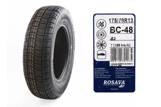 Шина 175/70R13 всесезонна 82T Rosava ВС-48 Capitan Вінниця