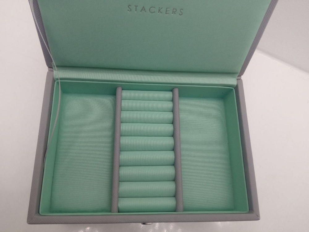Скринька для прикрас Stackers Grey Mint, 12,5*18*11 см Луцк - изображение 9