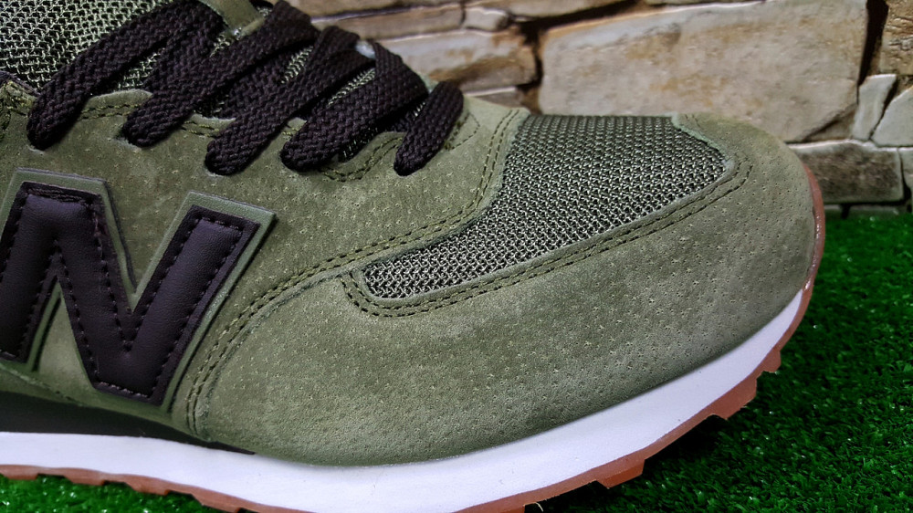Чоловічі кросівки New Balance Black/Green ML574EGK Суми - фото 10