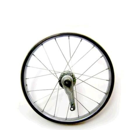 Обід велосипедний (у зборі) 20 (заднє черв'ячна втулка хром) Мукачево - фото 1