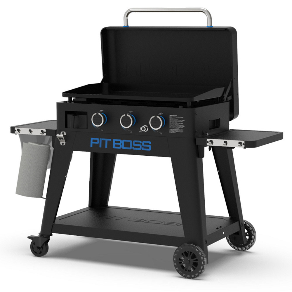 Портативний газовий гриль-планча Pit Boss Ultimate, на 3 пальники, зйомний, зі столом, 10810 Код: 011109 Рівне - фото 7