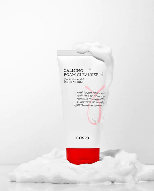 Пінка для вмивання AC Collection Calming Foam Cleanser COSRX 150 мл Київ - фото 3