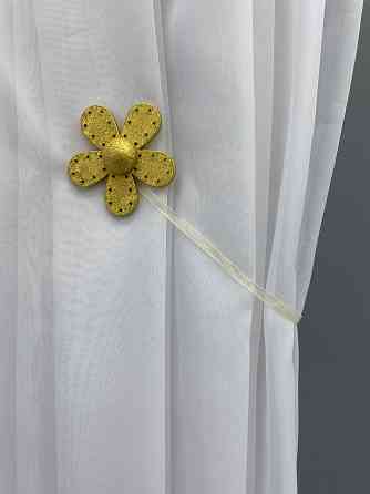 Магніти для штор і гардин Ханна набір 2 шт Злотистий (81-166) Київ