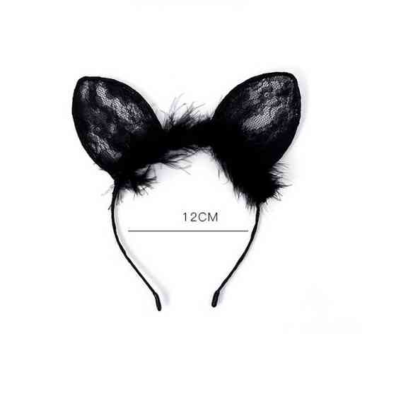 Обруч с пухом 