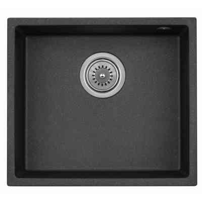 Мийка кухонна GRANADO Under top black shine (gr1901) Вінниця