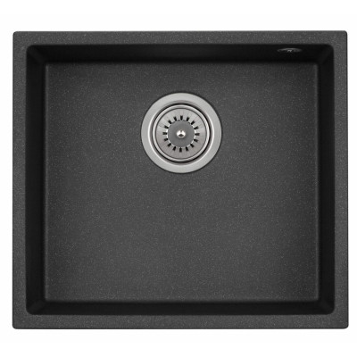 Мийка кухонна GRANADO Under top black shine (gr1901) Вінниця - фото 1