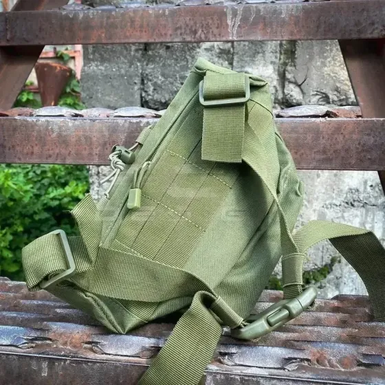 Сумка тактична нагрудна хакі Запоріжжя