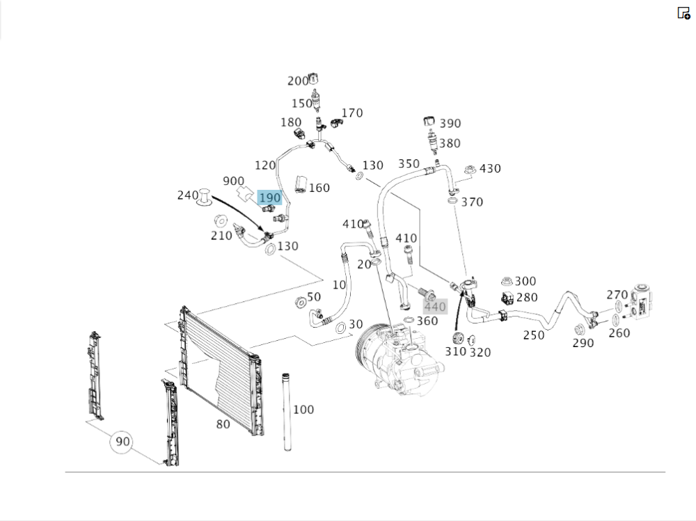 Mercedes-Benz  A2110000283 Датчик тиску холодоагенту CLS C219 E-class W211 ML W164 R-class short W251 C-Class W205 GLC X253 C-class W203 CLK Coupe C20 Одеса - фото 2