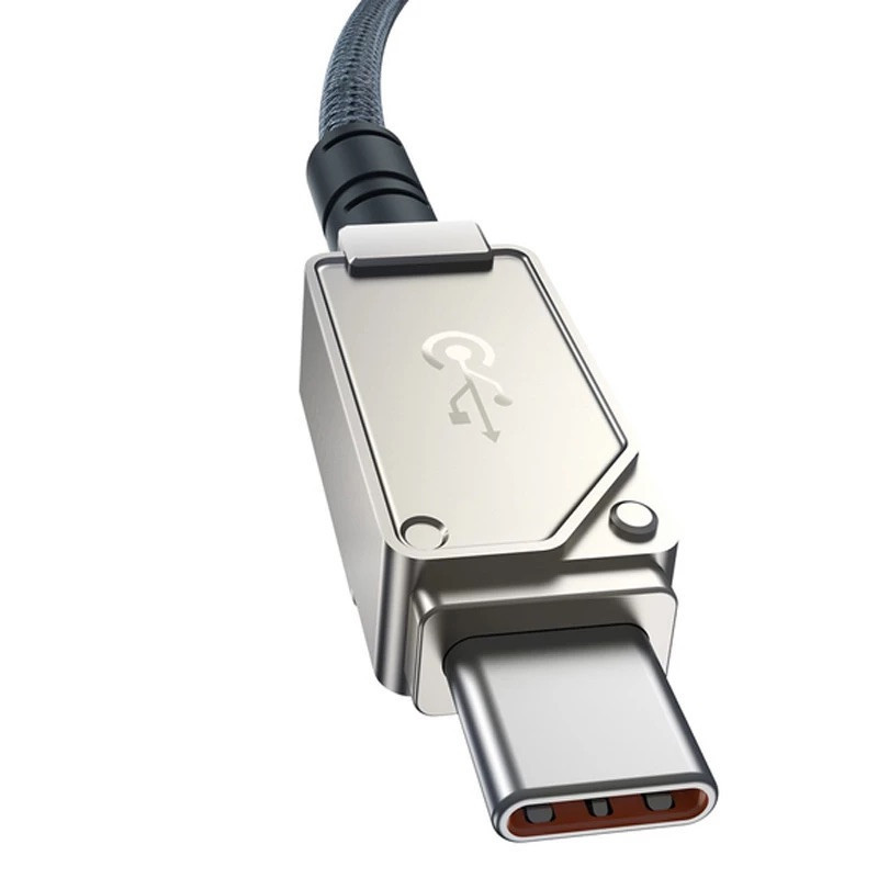 Кабель Baseus Unbreakable Series Fast Charging Data Cable Type-C to iP 20W 2m Stellar White Київ - фото 5