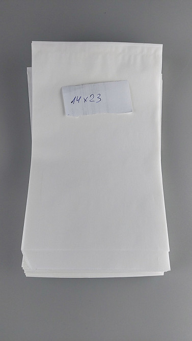 Жиростійкий пакет паперовий (Вудок) 14*23 Білий (2000 шт.) Харків - фото 4