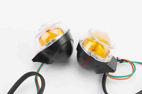 УЦІНКА RACE Поворот передній керма к-кт 2шт RACE (прозорі)(відламане кріплення на "склі", див. фото) Київ