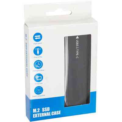 Кишеня зовнішня PowerPlant SSD Premium M.2 PCIe NGFF/NVMe USB3.1 (HC380459) Вінниця