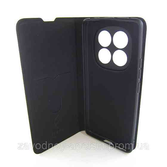 Чехол книжка Xiaomi Redmi Note 14 pro 4G Защита камеры (черный) Одесса