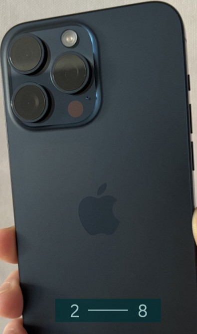 Айфон: iPhone 15 Pro Max 256Gb. Blue Titanium Neverlock. Киев - изображение 6