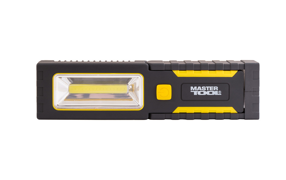 MASTERTOOL Ліхтар магнітний з підвісом MASTERTOOL 220х54х28 мм 4xLED+COB LED 3xAAA ABS 94-0808 Киев - изображение 6