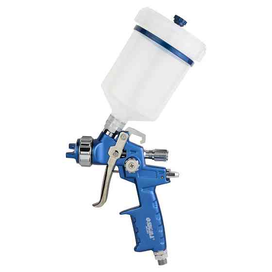 Фарборозпилювач HVLP Ø1.4мм 170-285л/хв 2.5бар у/б 500 мл (пласт) REFINE (6812401) Київ