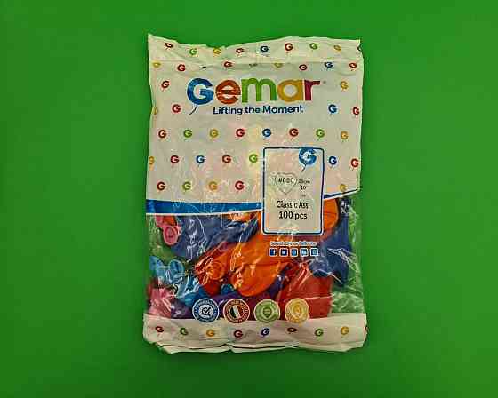 Надувні кульки у формі серця пастель асорті 10" (25 см) 100 шт (1 пач.) Харків