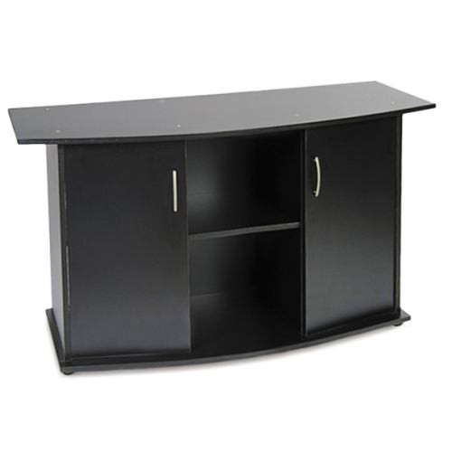 Подставка Природа ПО под аквариум сборная овальная с черной дверью 100х40х70 см Киев - изображение 1