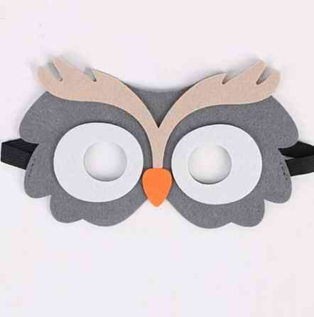 Детская маска на лицо Сова one size разноцветный Киев