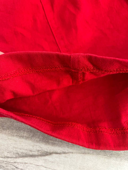 Шорти жіночі A-N 5701 мом на резинке з ременем короткі червоні, червоний, M, M, 80 см, 105 см Київ - фото 18