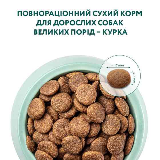 Сухой корм для взрослых собак больших пород Оптимил Optimeal с курицей, 12 кг Винница