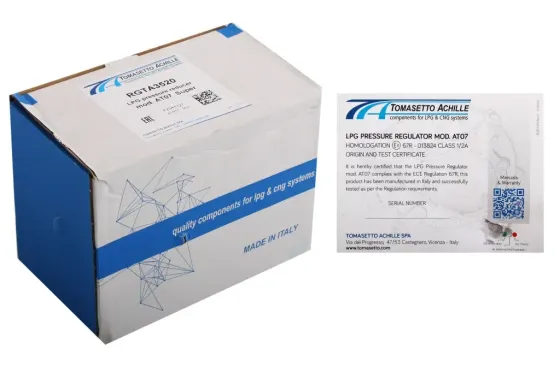 Редуктор ГБО 2-3 поколение электронный от 140л.с./100кВт Tomasetto AT07 Super Винница