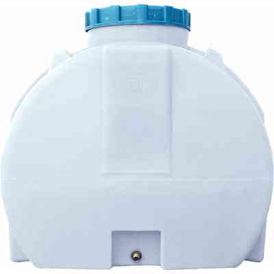 Ємність для води Пласт Бак горизонтальна харчова 750 л біла (1287) Вінниця