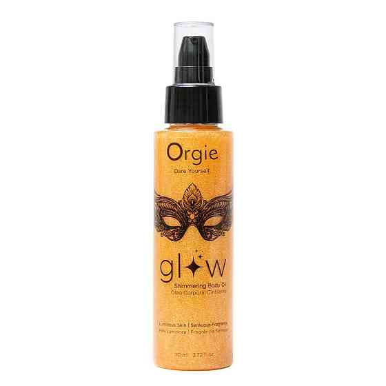 Олія-шимер для тіла Orgie – Glow Shimmering Body Oil (110 мл), чуттєвий аромат, зволоження Sex Aura Київ