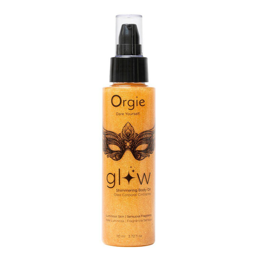 Олія-шимер для тіла Orgie – Glow Shimmering Body Oil (110 мл), чуттєвий аромат, зволоження Sex Aura Київ - фото 1