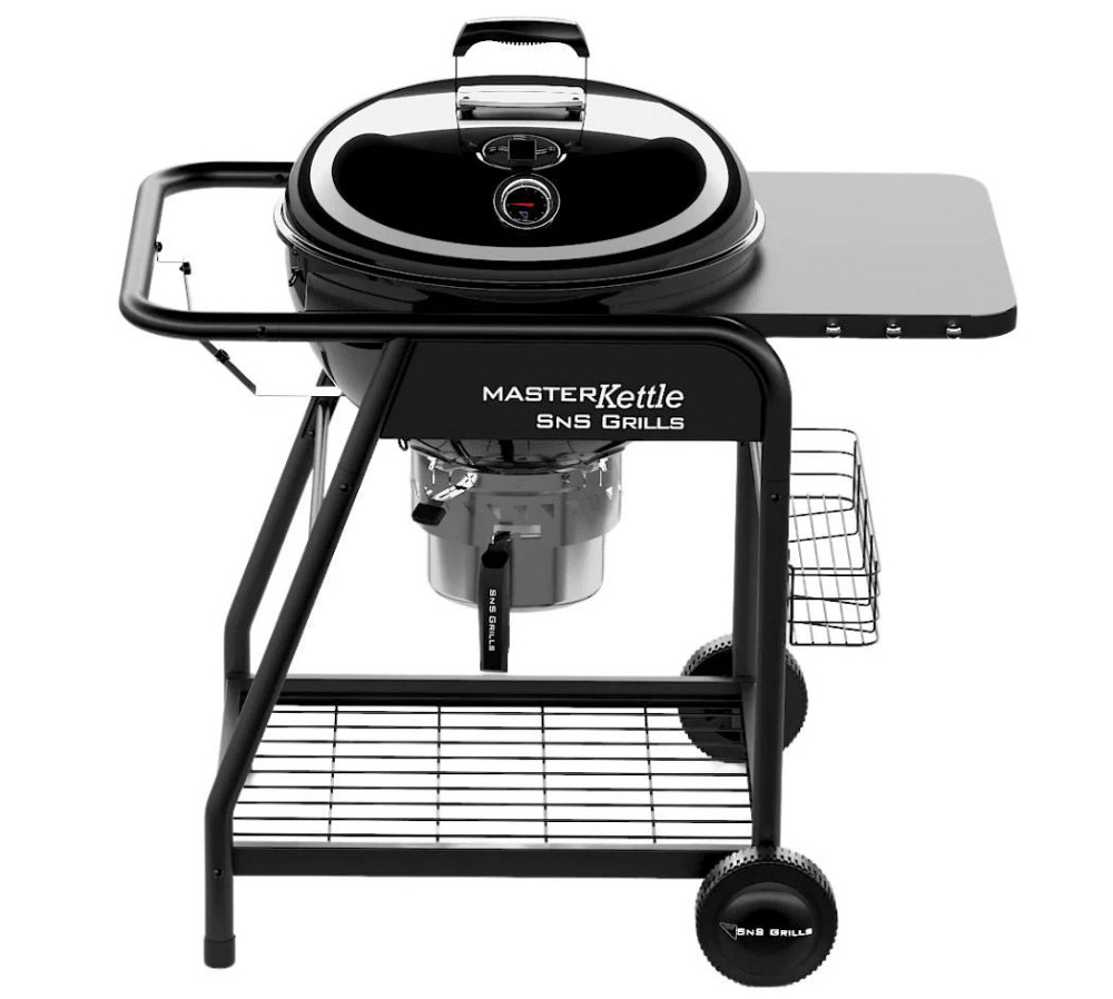 Вугільний гриль Slow and Sear Master Kettle 57 см + кошик Deluxe SNS-MK Код: 013143 Рівне - фото 1