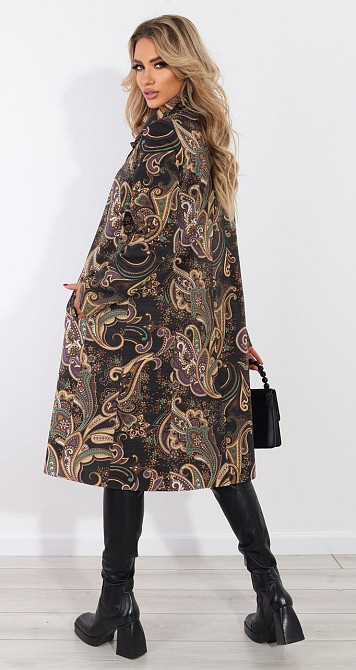 Легке пальто цікавого крою (48) Київ - фото 5