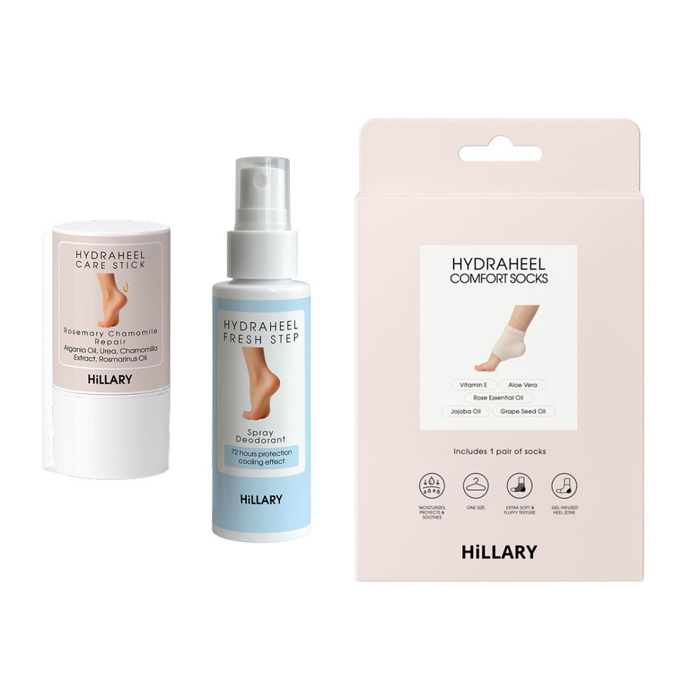 Набор для потрескавшихся пяток с розмарином и ромашкой Hillary HydraHeel Repair & Comfort Set Киев - изображение 12