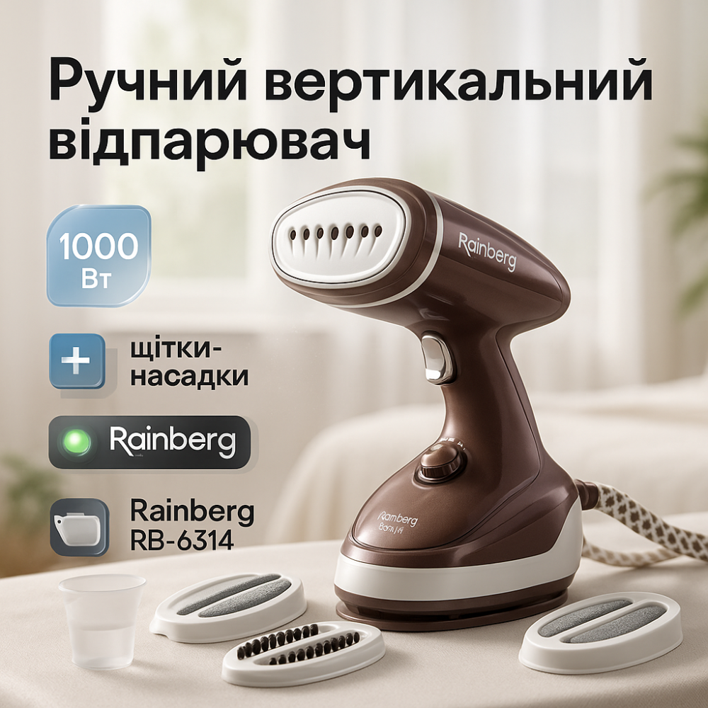 Ручний портативний електричний відпарювач, Відпарювач дорожній для вертикального прасування UI-71 Львів - фото 14