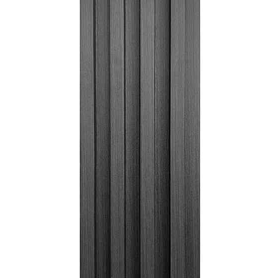 Декоративна стінова рейка графітова Київ