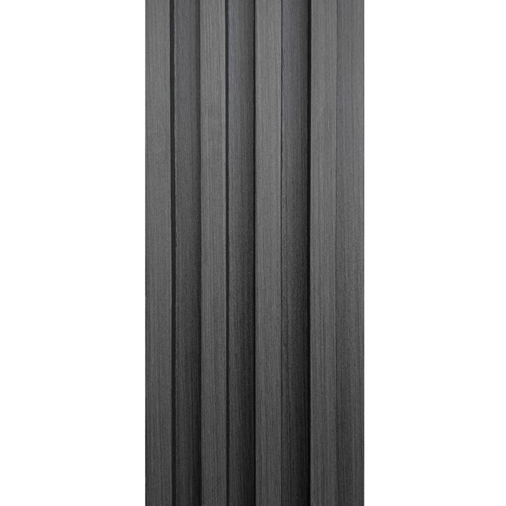 Декоративна стінова рейка графітова Київ - фото 5