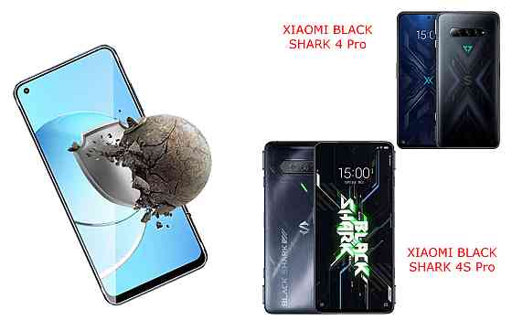 Защитное стекло DefenzoGlass для XIAOMI BLACK SHARK 4 Pro, 4S Pro – двойная прочность Киев