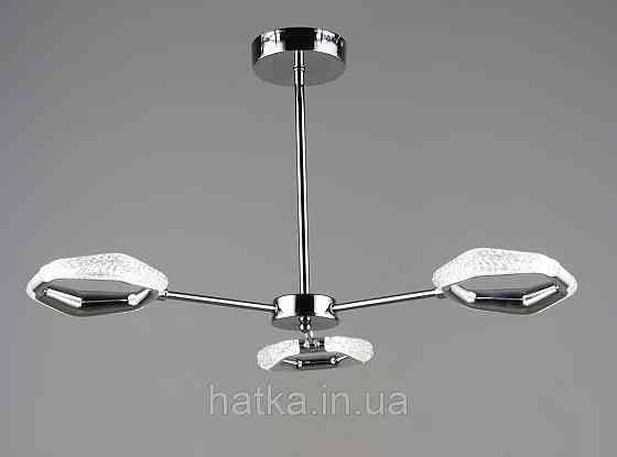 Люстра подвесная светодиодная Sirius B YH1304/3 CH 18W хромовая Киев