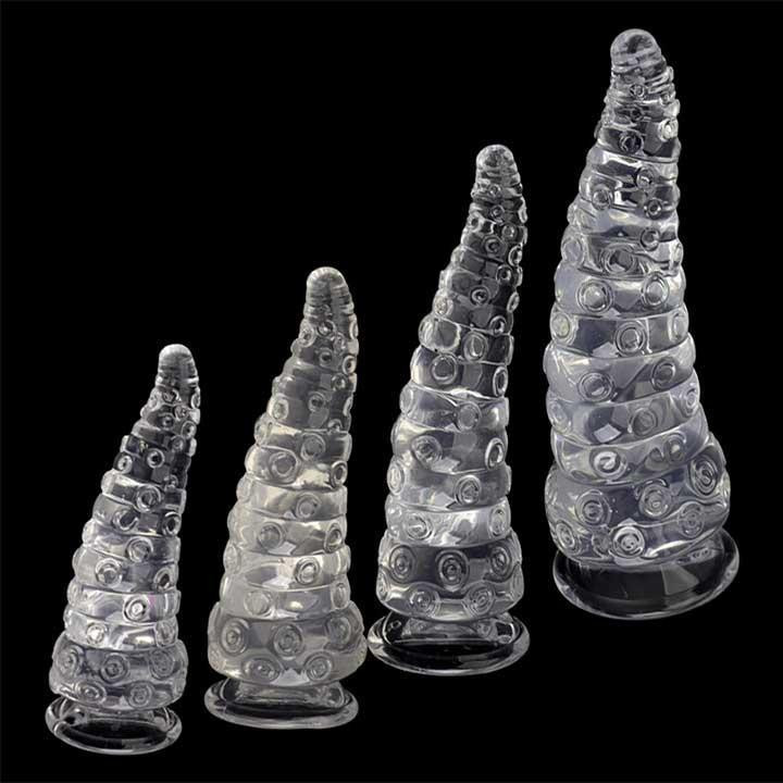 Анальний стимулятор на присосці у вигляді восьминога XXL 21*6.8 см - Анальні іграшки Вінниця - фото 3