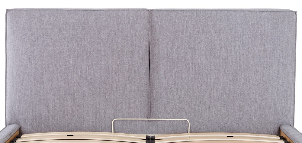 Кровать Двуспальная Delhi Standart 180 х 200 см Мисти Grey Серый Днепр - изображение 9