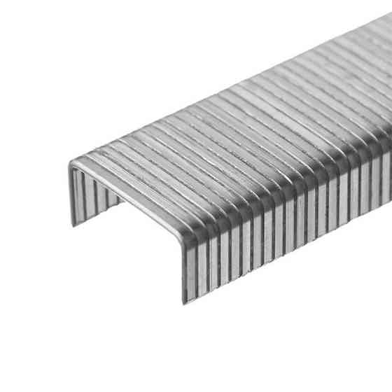 Скоба для степлера 6×12,8 мм (0,9×0,7 мм) 5000 шт/упак INTERTOOL PT-8006 Киев